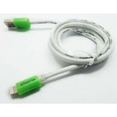 Portronics Glow-in Lightning HD Cable 1M High Speed with Green LED For iPhone 5 and 6 and new iPads
